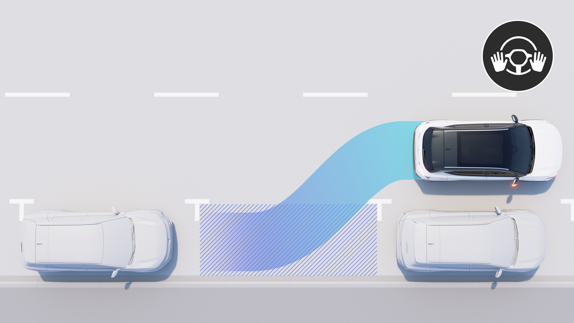 automatinio automobilio statymo sistema