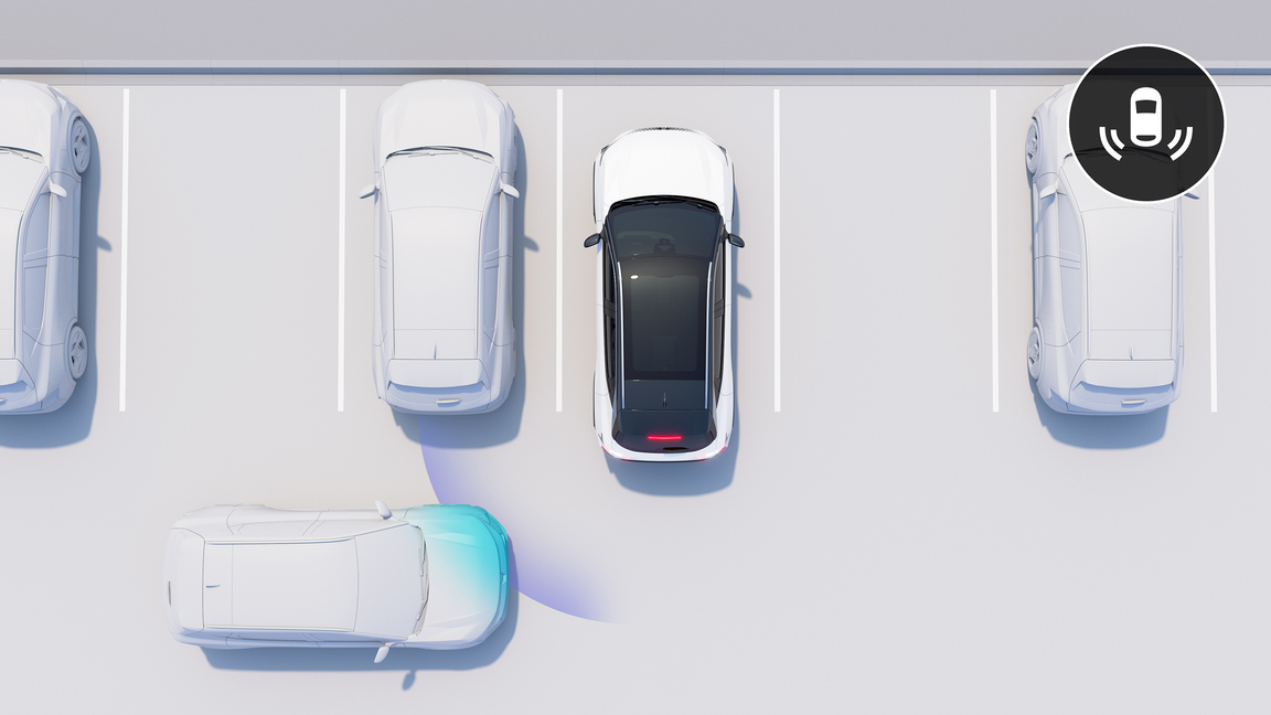 išvažiavimo iš automobilio stovėjimo vietos atbuline eiga pagalbos sistema